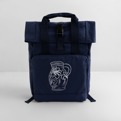 Bembel - weiß - Rollrucksack - by Artful Alchemist
