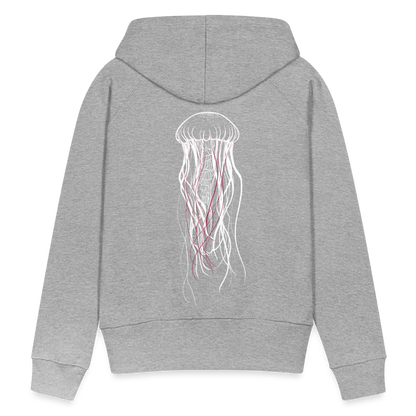 Qualle mit roten Fäden - Frauen Premium Hoodie - by Artful Alchemist