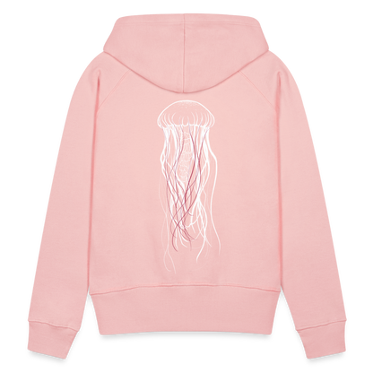 Qualle mit roten Fäden - Frauen Premium Hoodie - by Artful Alchemist