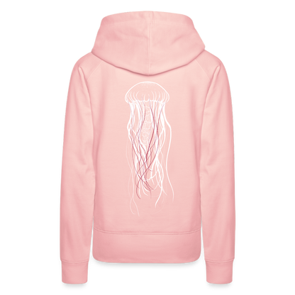 Qualle mit roten Fäden - Frauen Premium Hoodie - by Artful Alchemist