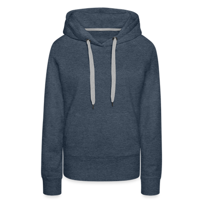 Qualle mit roten Fäden - Frauen Premium Hoodie - by Artful Alchemist
