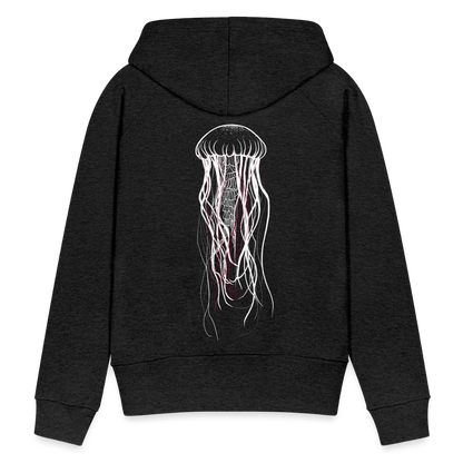 Qualle mit roten Fäden - Frauen Premium Hoodie - by Artful Alchemist